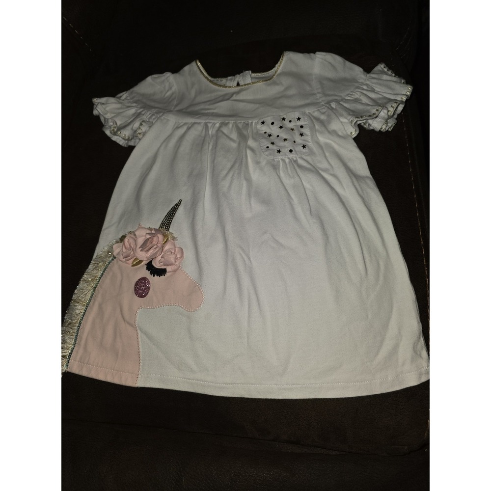 Mudpie unicorn‎ stars dress size 12 18 months mud pie